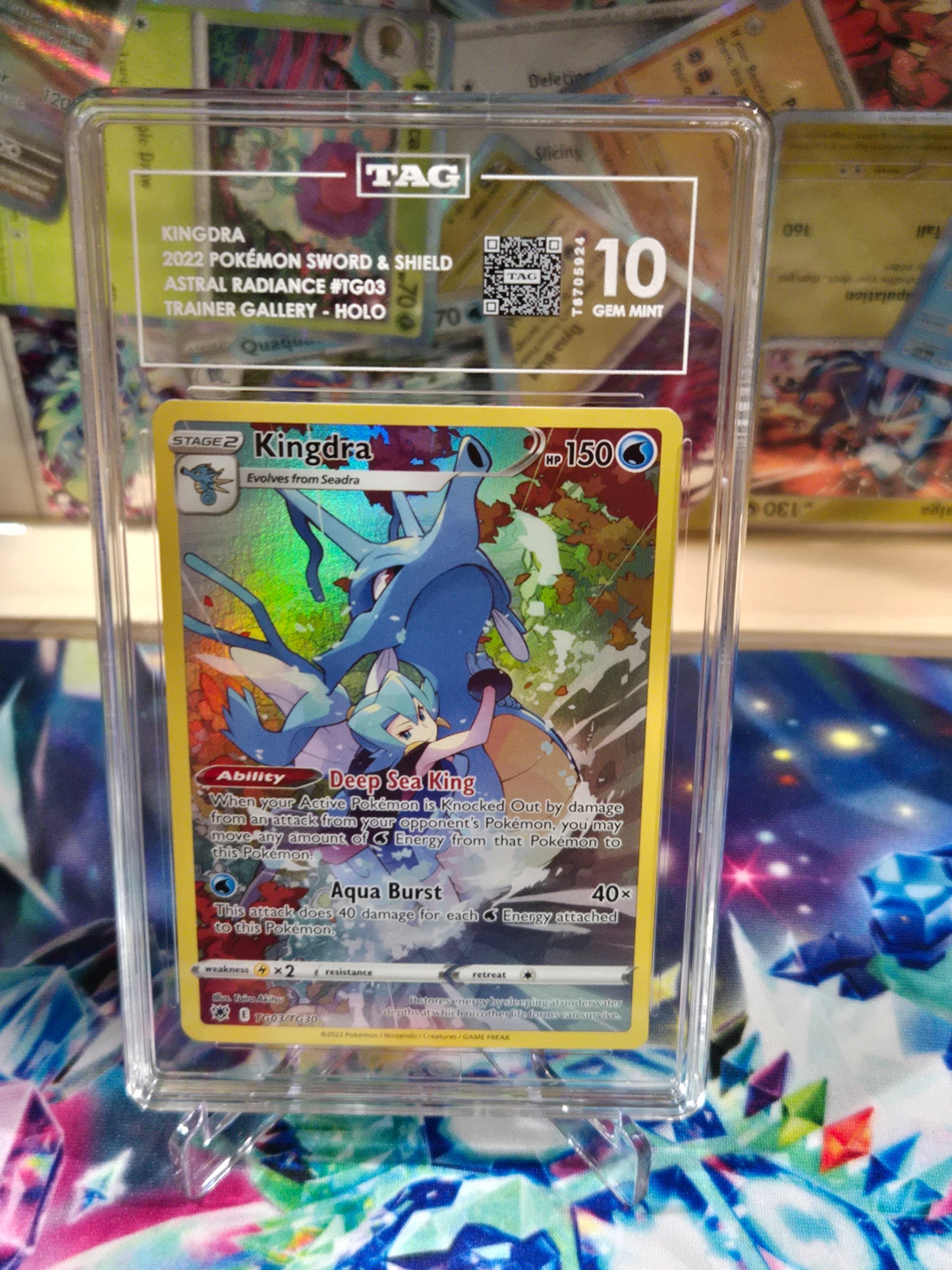 Kingdra TG03 Astral Radiance TAG 10