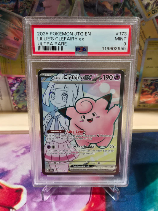 Lillie's Clefairy ex 173 Journey Together PSA 9