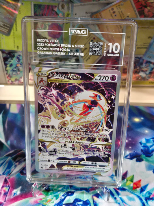 Deoxys VSTAR GG46 Crown Zenith TAG 10