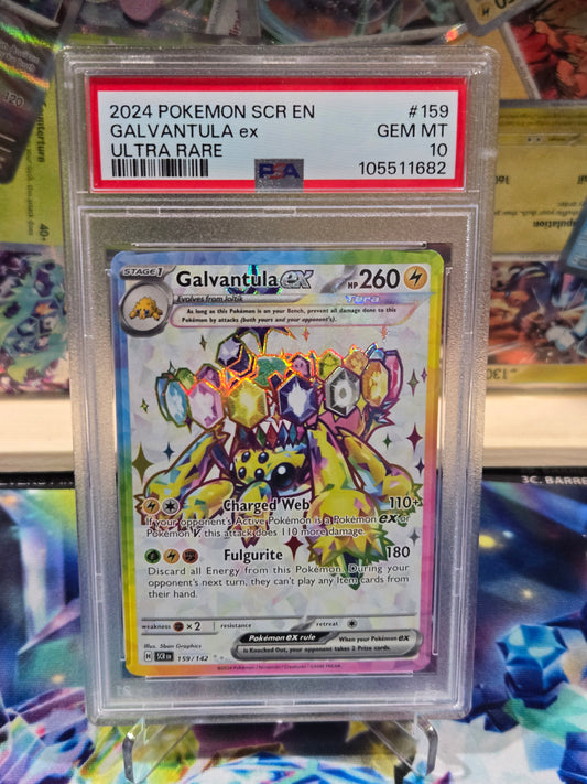 Galvantula ex 159 Stellar Crown PSA 10