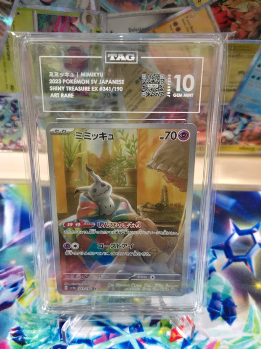 Mimikyu 341 JP Shiny Treasure ex TAG 10