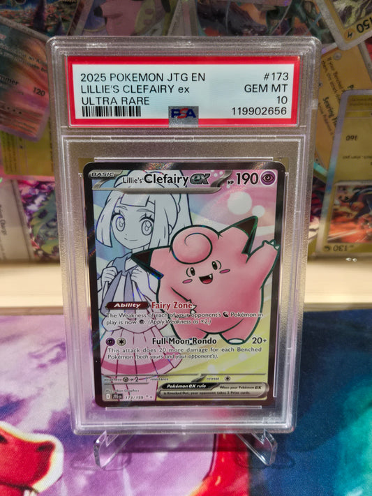 Lillie's Clefairy ex 173 Journey Together PSA 10