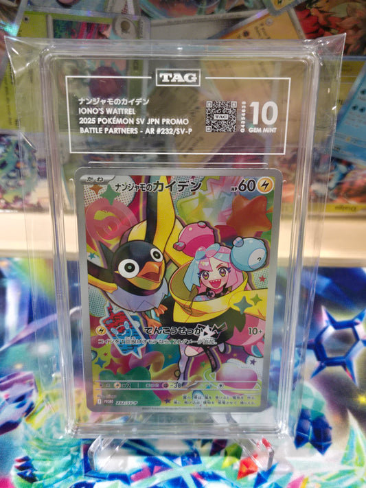 Iono's Wattrel 232/ SV-P JP Promo TAG 10