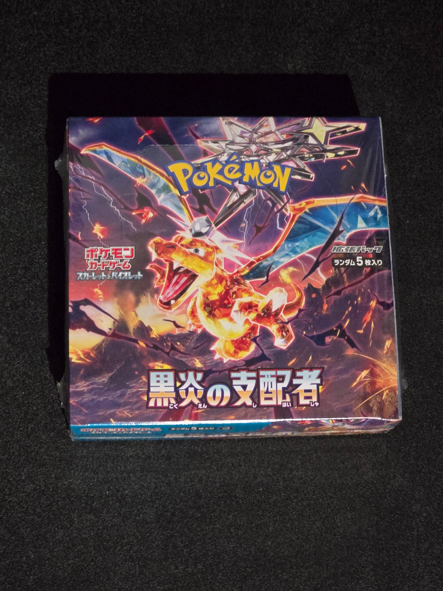 Ruler of the Black Flame sv3 Pokémon Booster Box