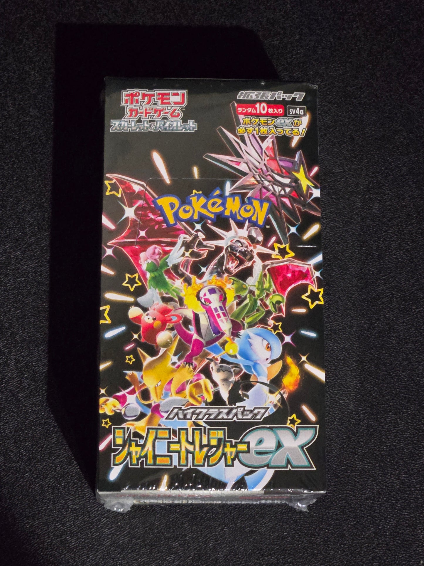 Shiny Treasure ex sv4a Pokémon Booster Box