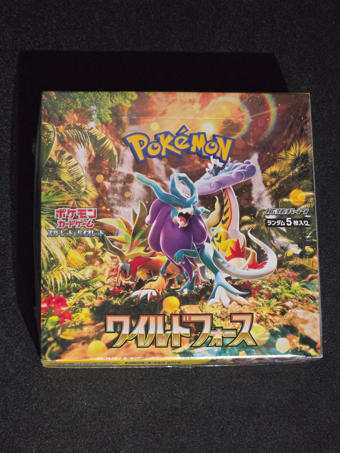 Wild Force sv5K Pokémon Booster Box