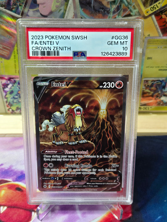 Entei V GG36 Crown Zenith PSA 10