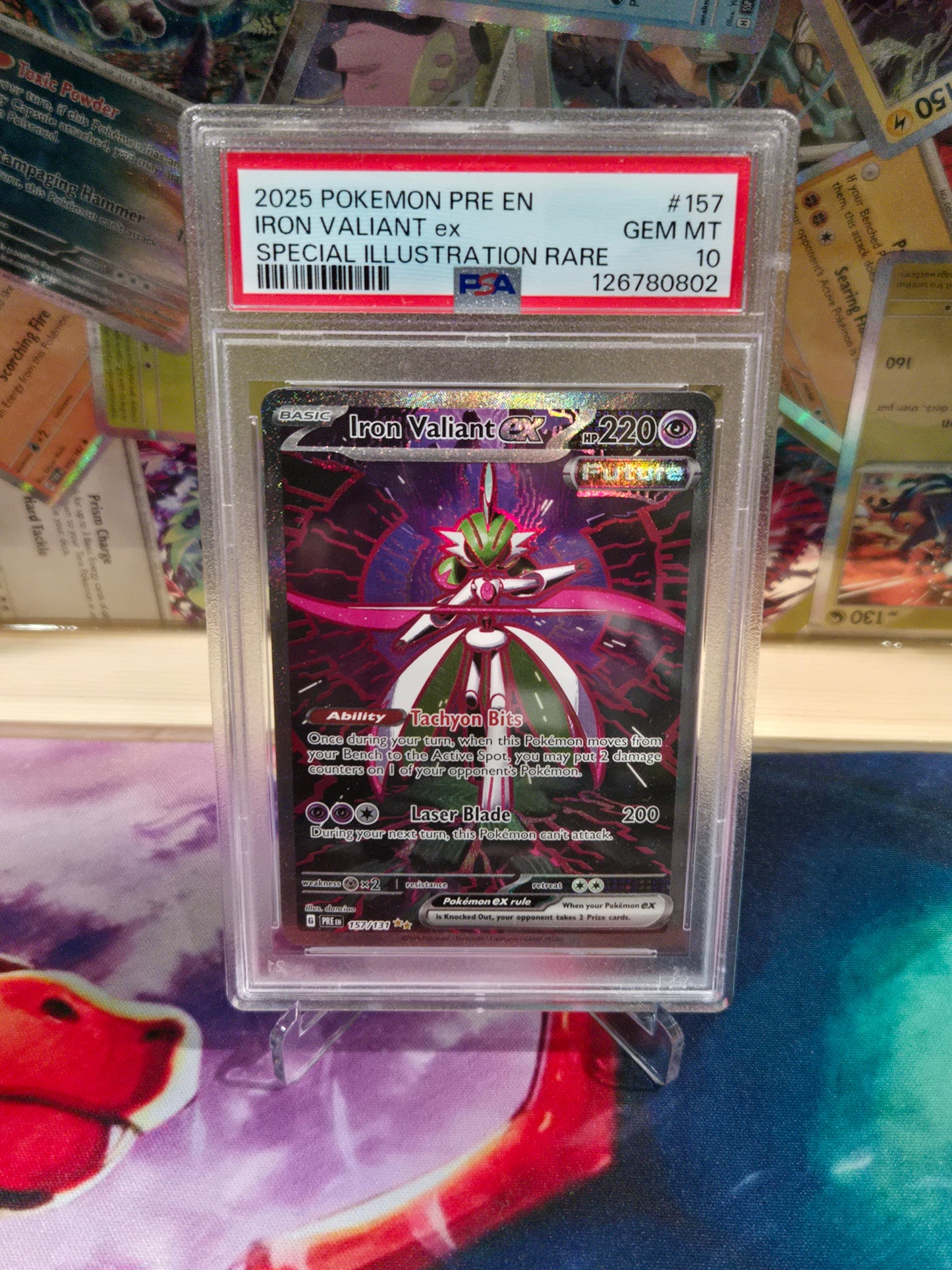 Iron Valiant 157 Prismatic Evolutions PSA 10