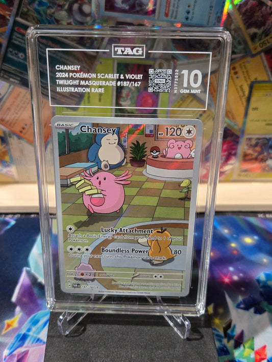 Chansey 187 Twilight Masquerade TAG 10
