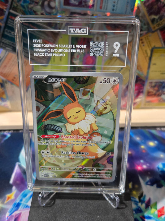Eevee 173 Prismatic Evolutions Promo TAG 9